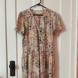 Christy Dawn Quilted Daisy Dawn Dress - Size L